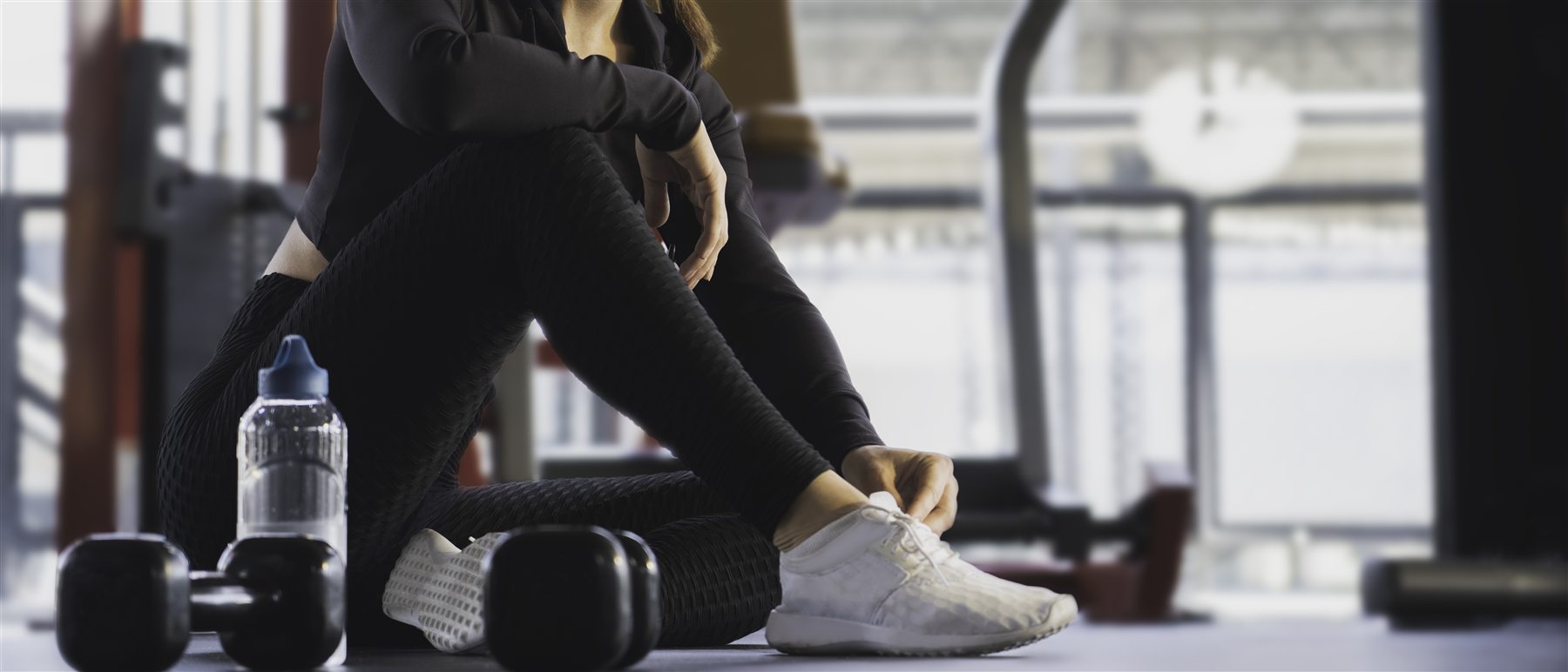 Athlete recovering between training efforts